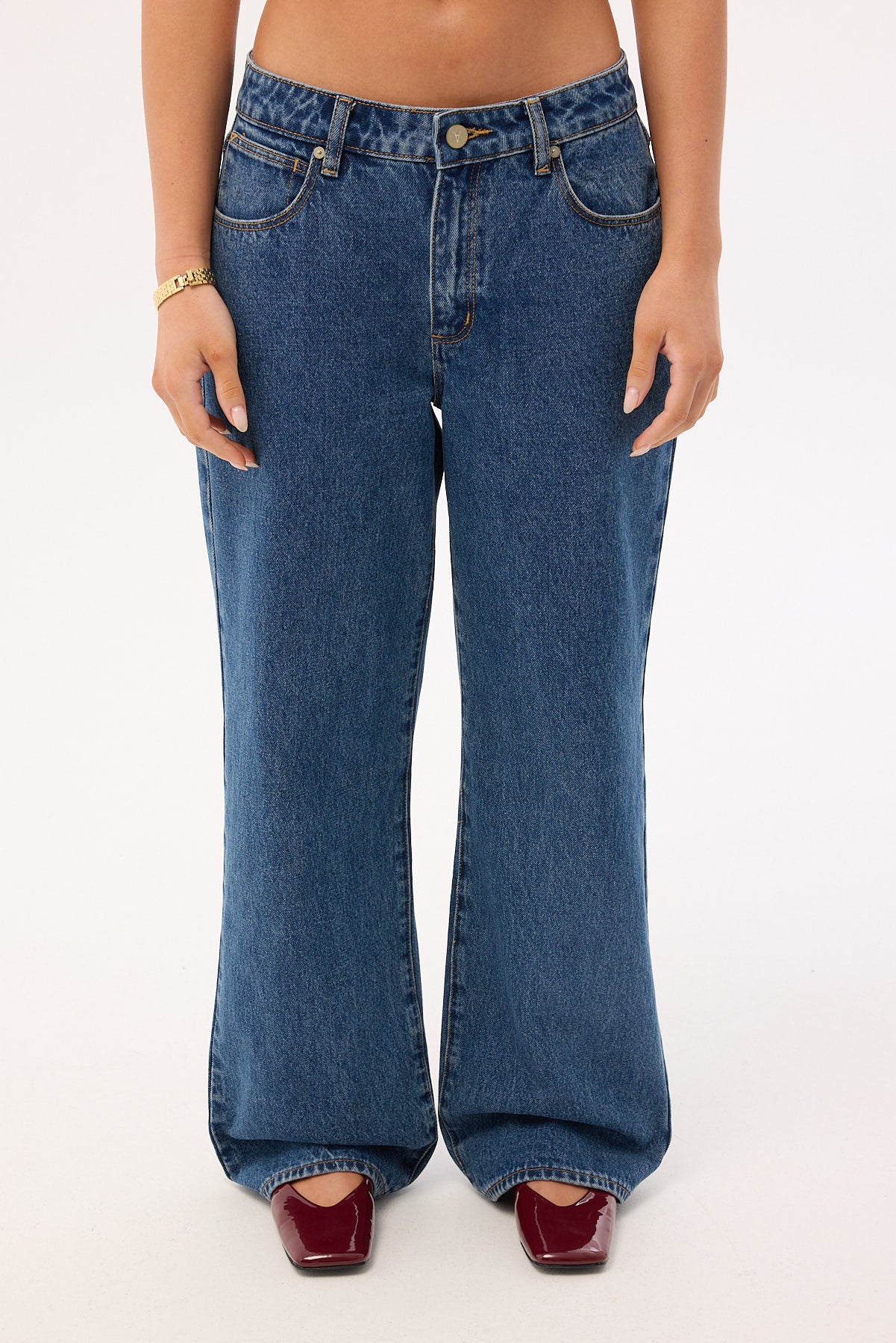 Abrand 95 Mid Rise Baggy Petite Jean Bella - Image 8