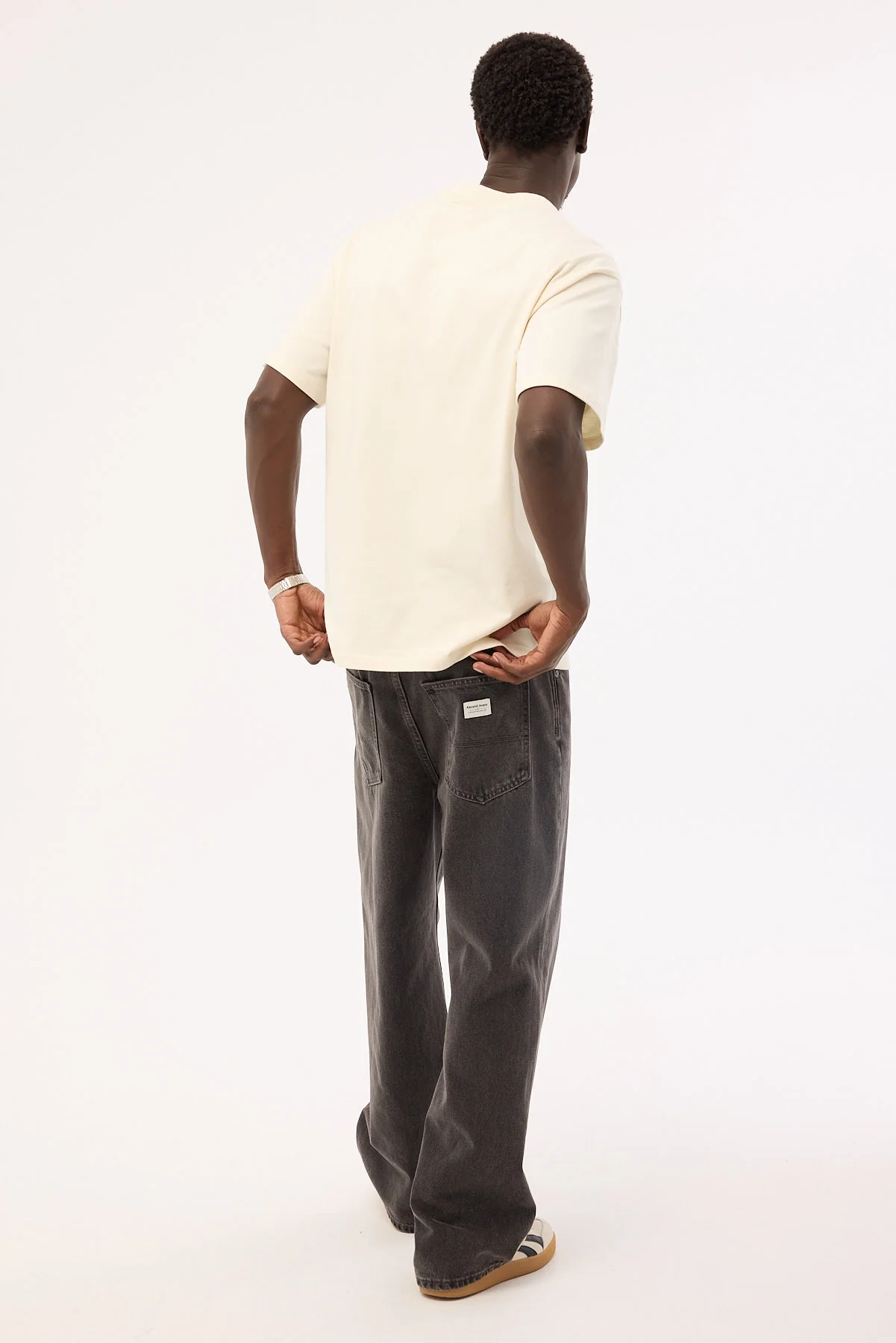 Abrand A6 Big Baggy Bazza Jean Washed Black - Image 5