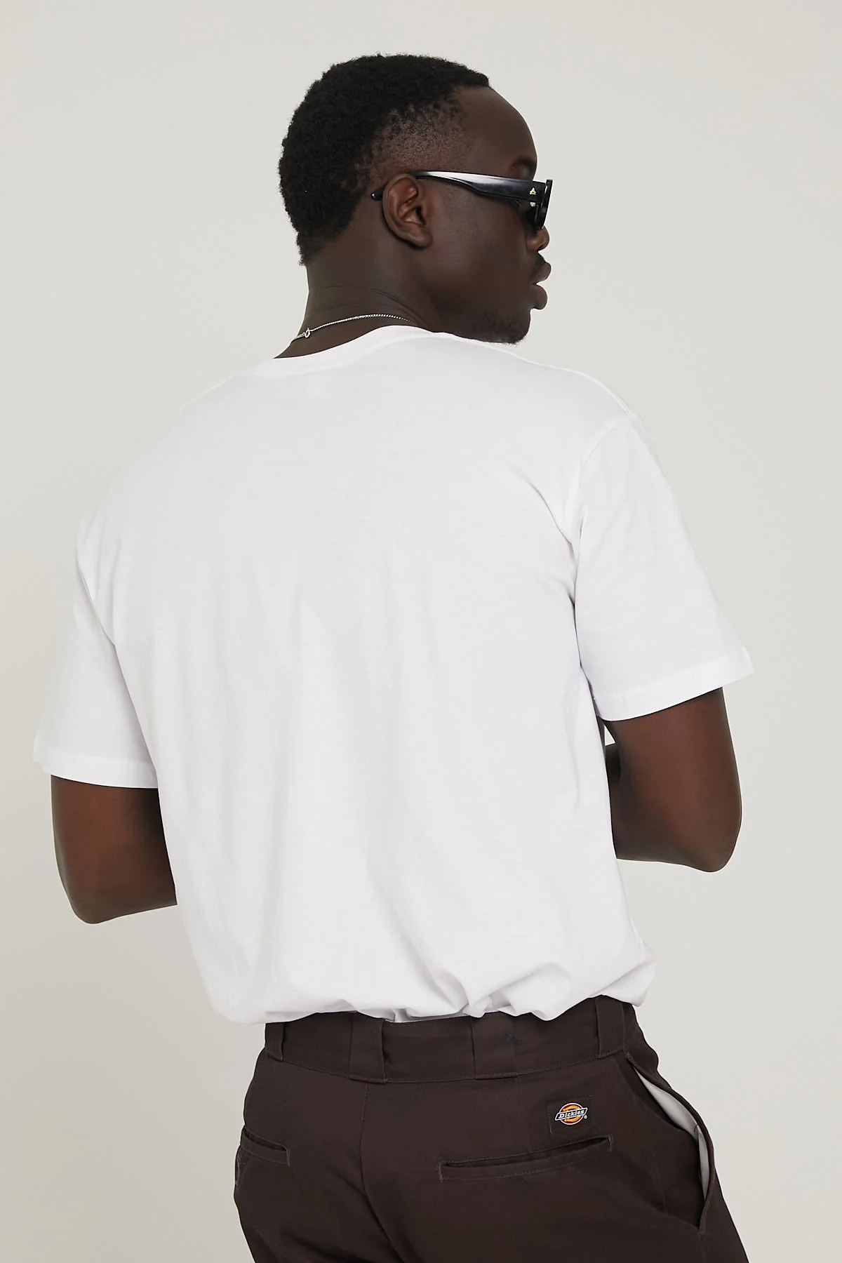 As Colour Staple Organic Tee White - Image 4