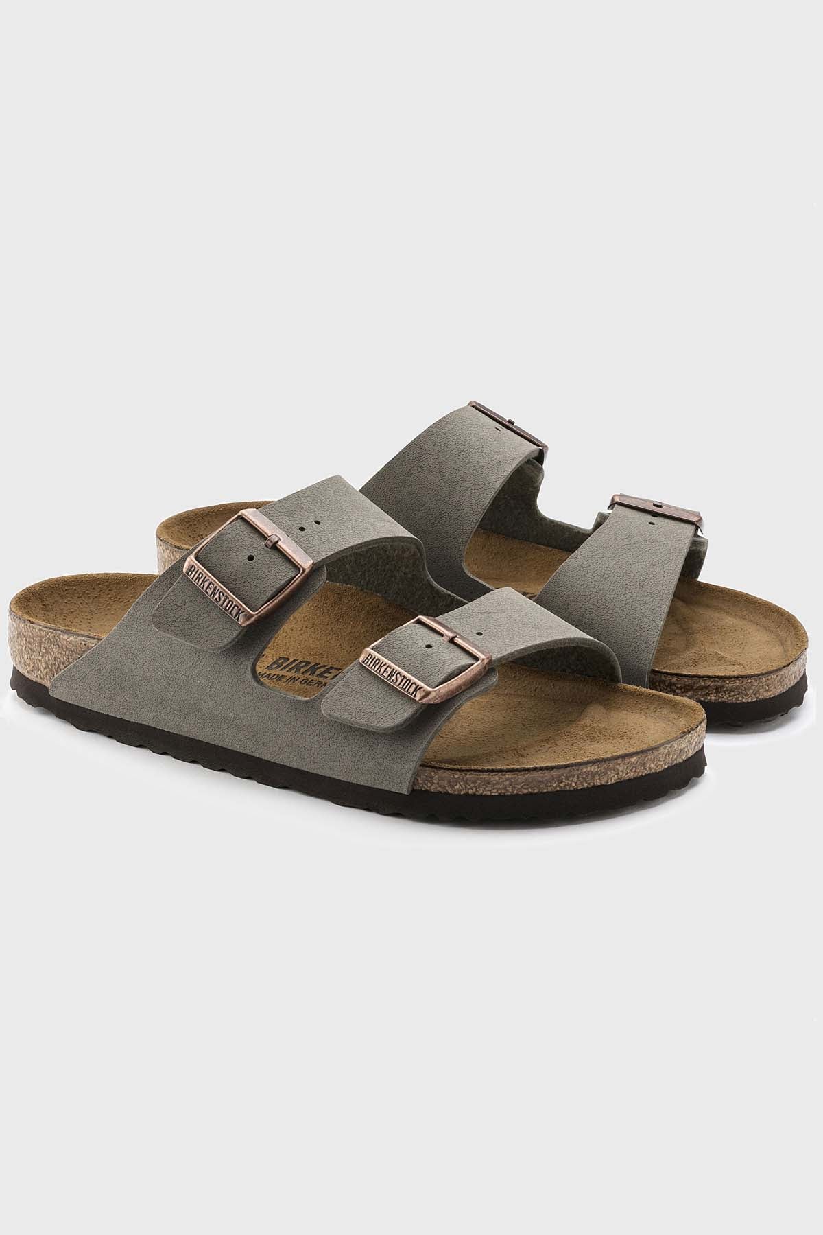 Birkenstock Arizona Birkibuc Regular Stone - Image 4