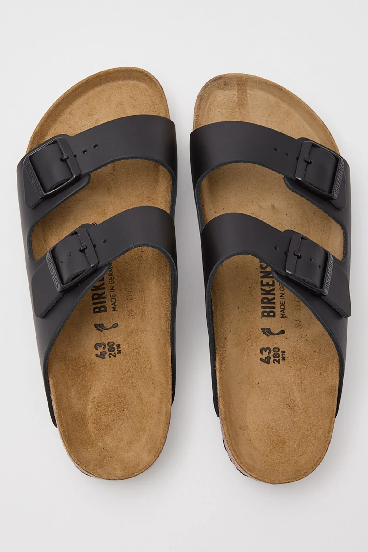 Birkenstock Mens Arizona Narrow Black Smooth - Image 3
