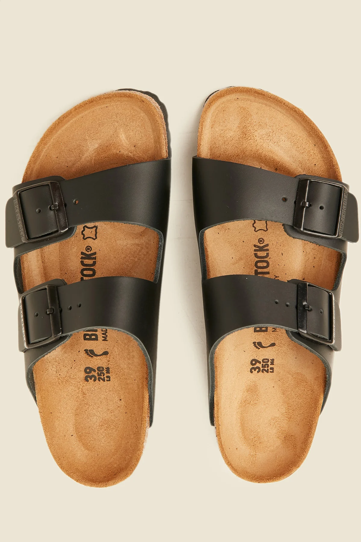 Birkenstock Womens Arizona SL Narrow Black - Image 7