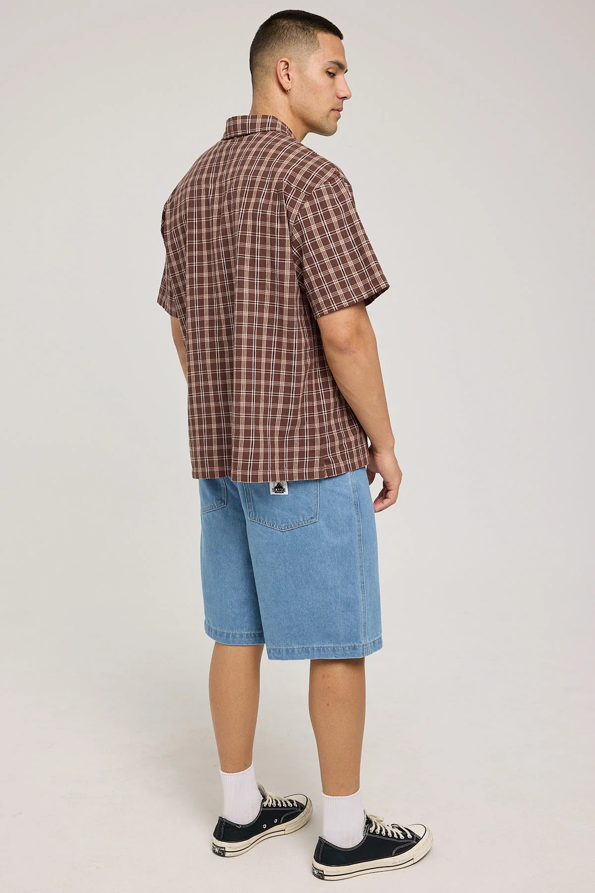 Xlarge Bull Denim 91 Short Mid Blue Denim - Image 3