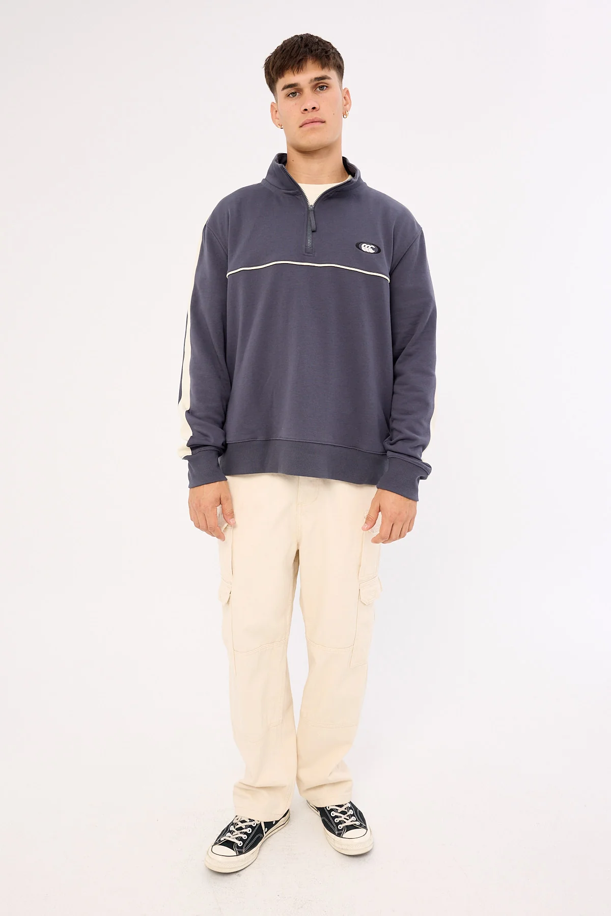 Canterbury Heritage Cut and Sew QZ India Ink - Image 3