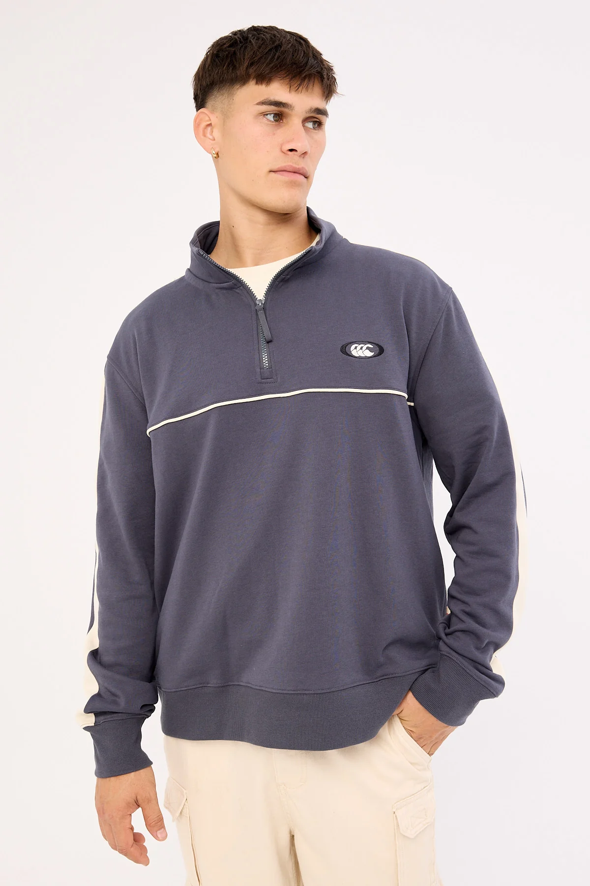 Canterbury Heritage Cut and Sew QZ India Ink - Image 4