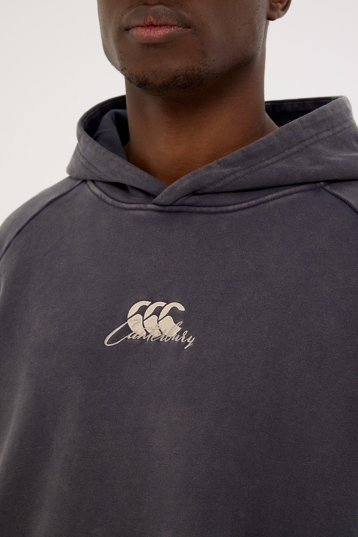 Canterbury Heritage Washed Hoodie 96E India Ink - Image 5
