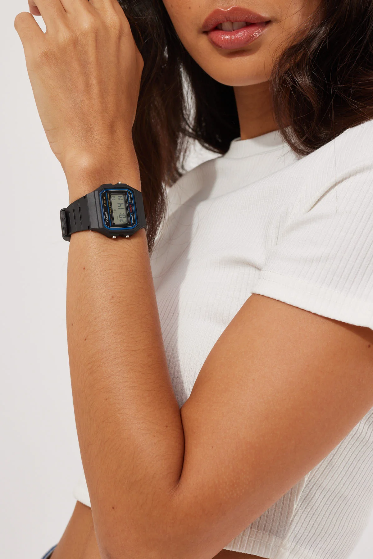 Casio F91W-1 Black - Image 3