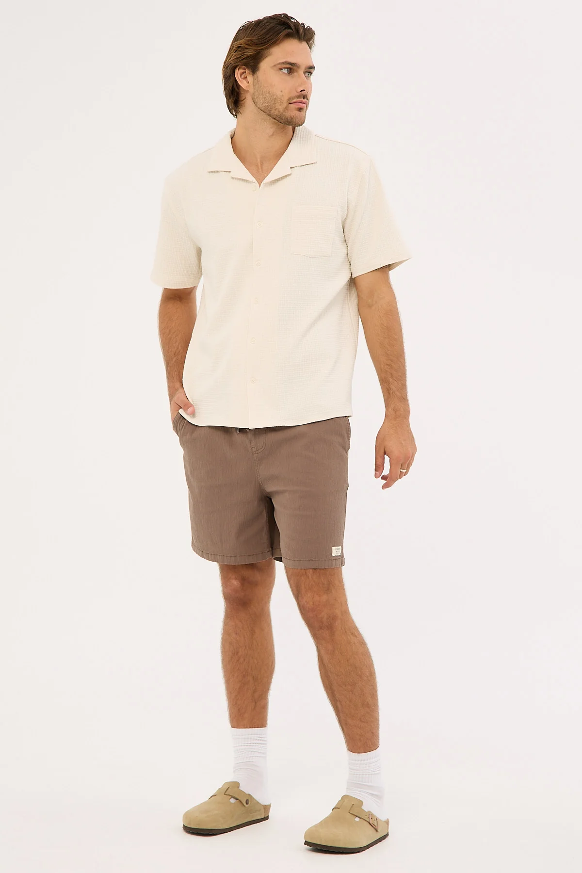 Common Need Essential Short Dusty Brown - Image 5