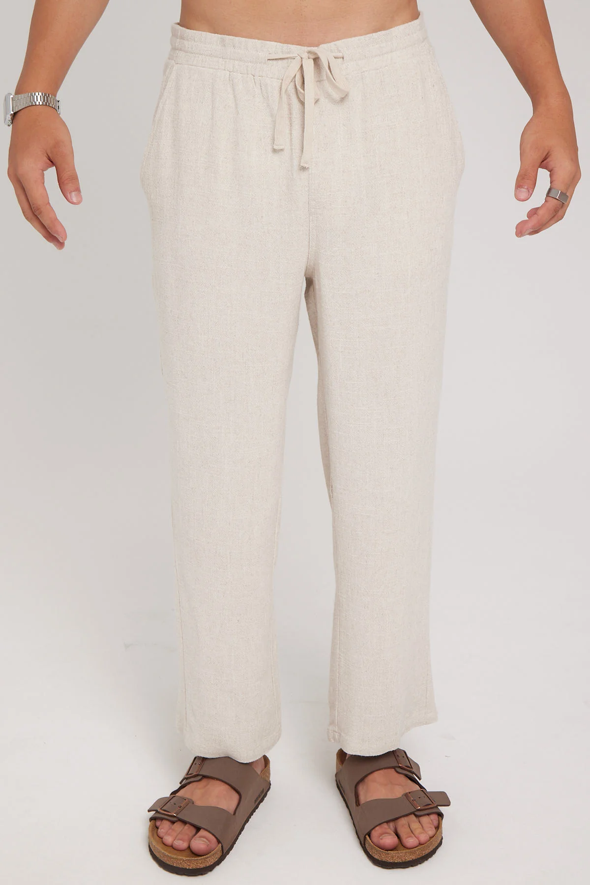 Common Need Oliver Relaxed Pant Natural - Image 5