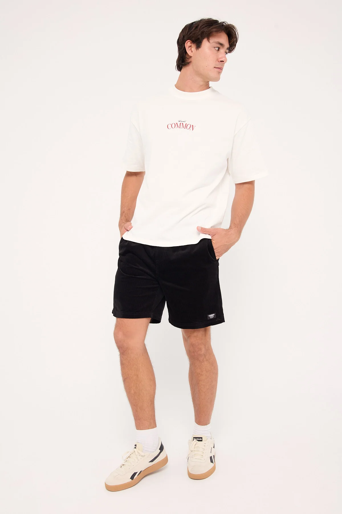 Common Need Salt Organic Cord Short Black - Image 3