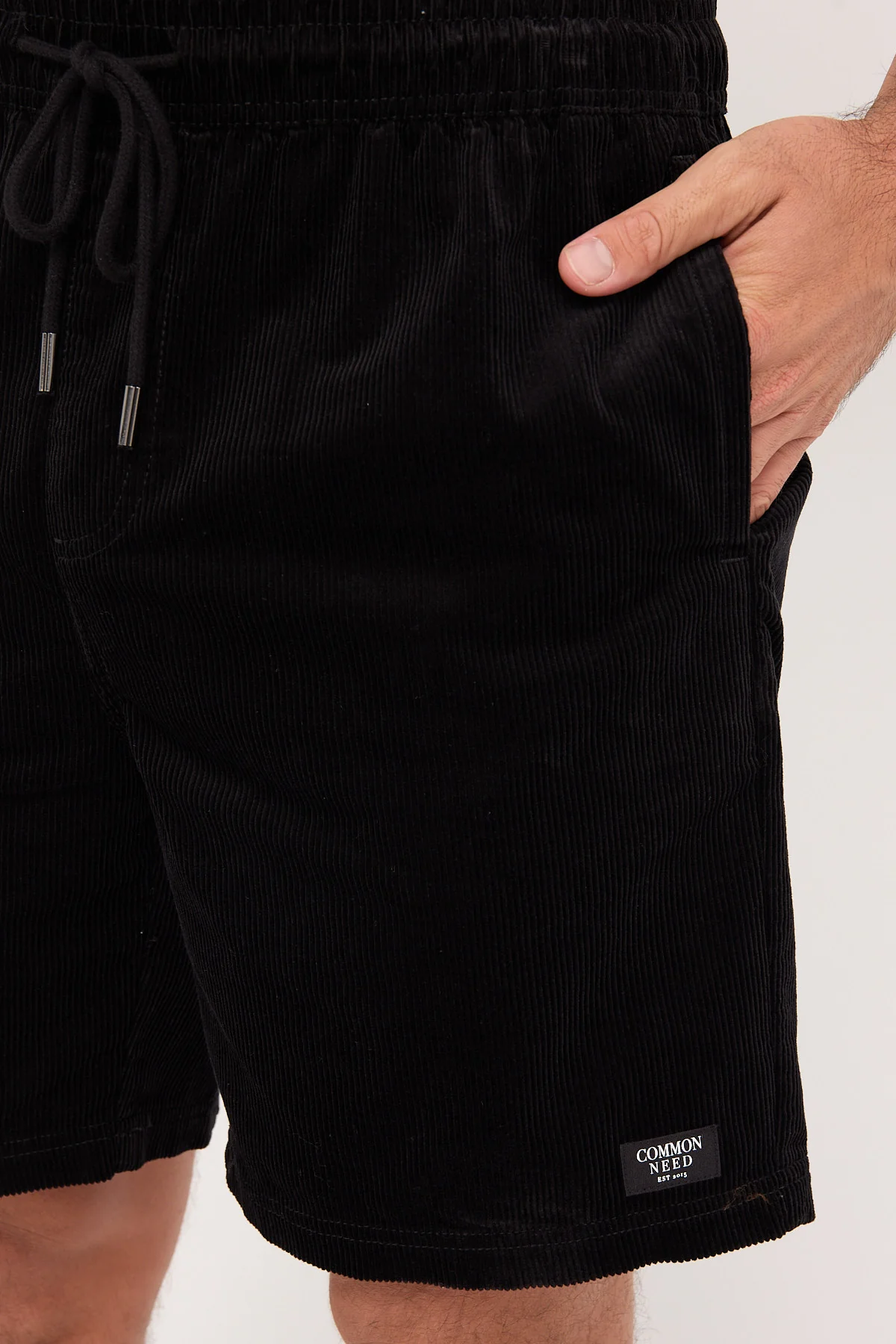 Common Need Salt Organic Cord Short Black - Image 7
