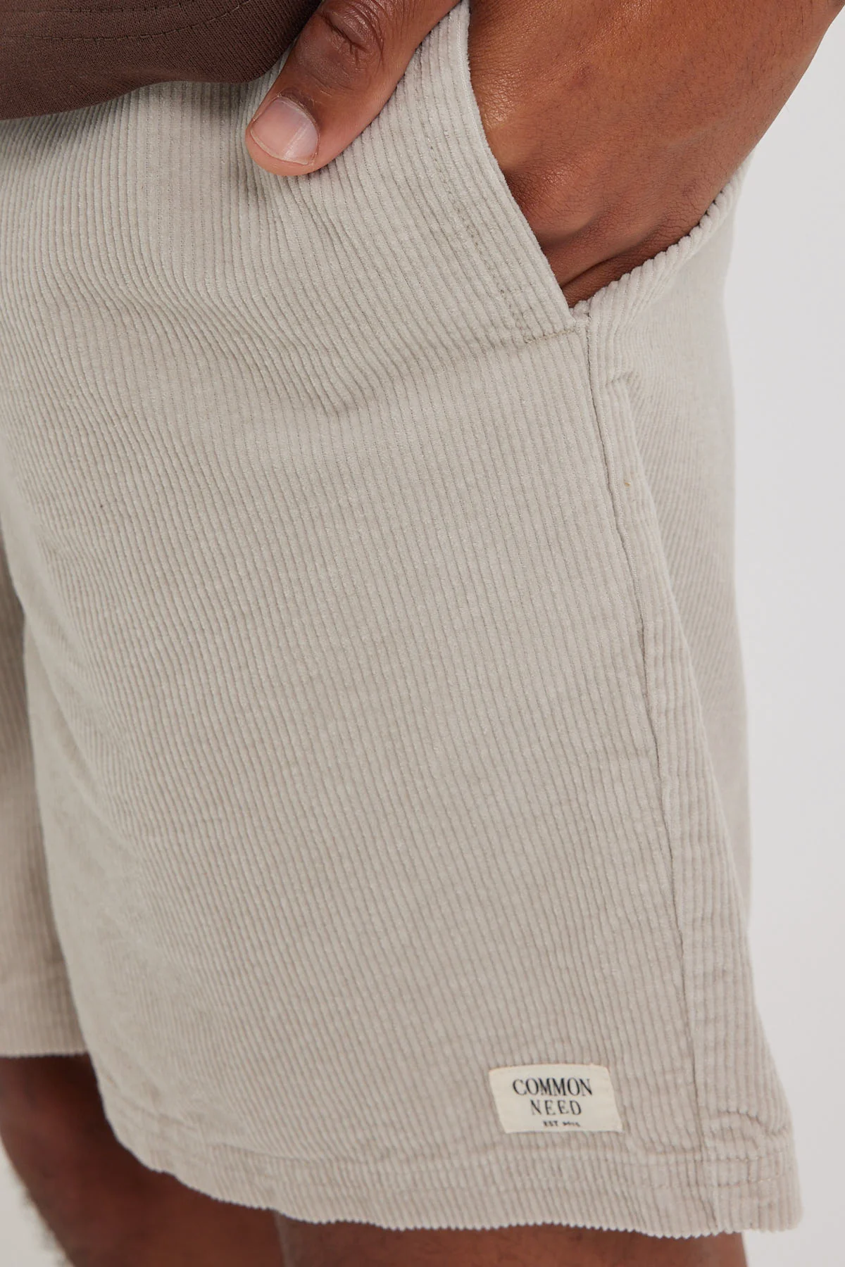 Common Need Salt Organic Cord Short Cream - Image 5