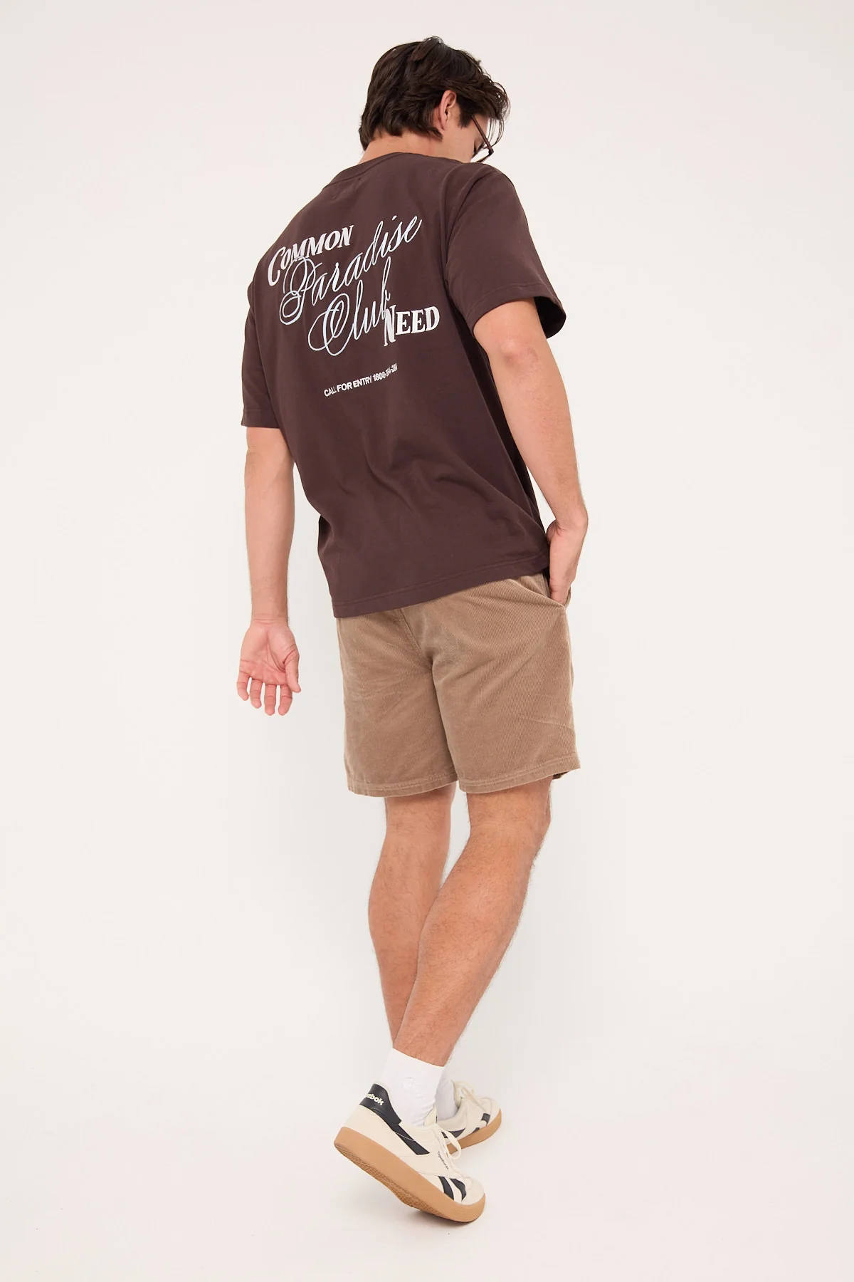 Common Need Salt Organic Cord Short Taupe - Image 6