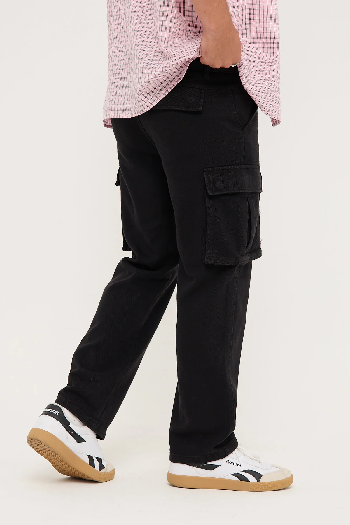 Common Need Unison Cargo Jean Washed Black - Image 6