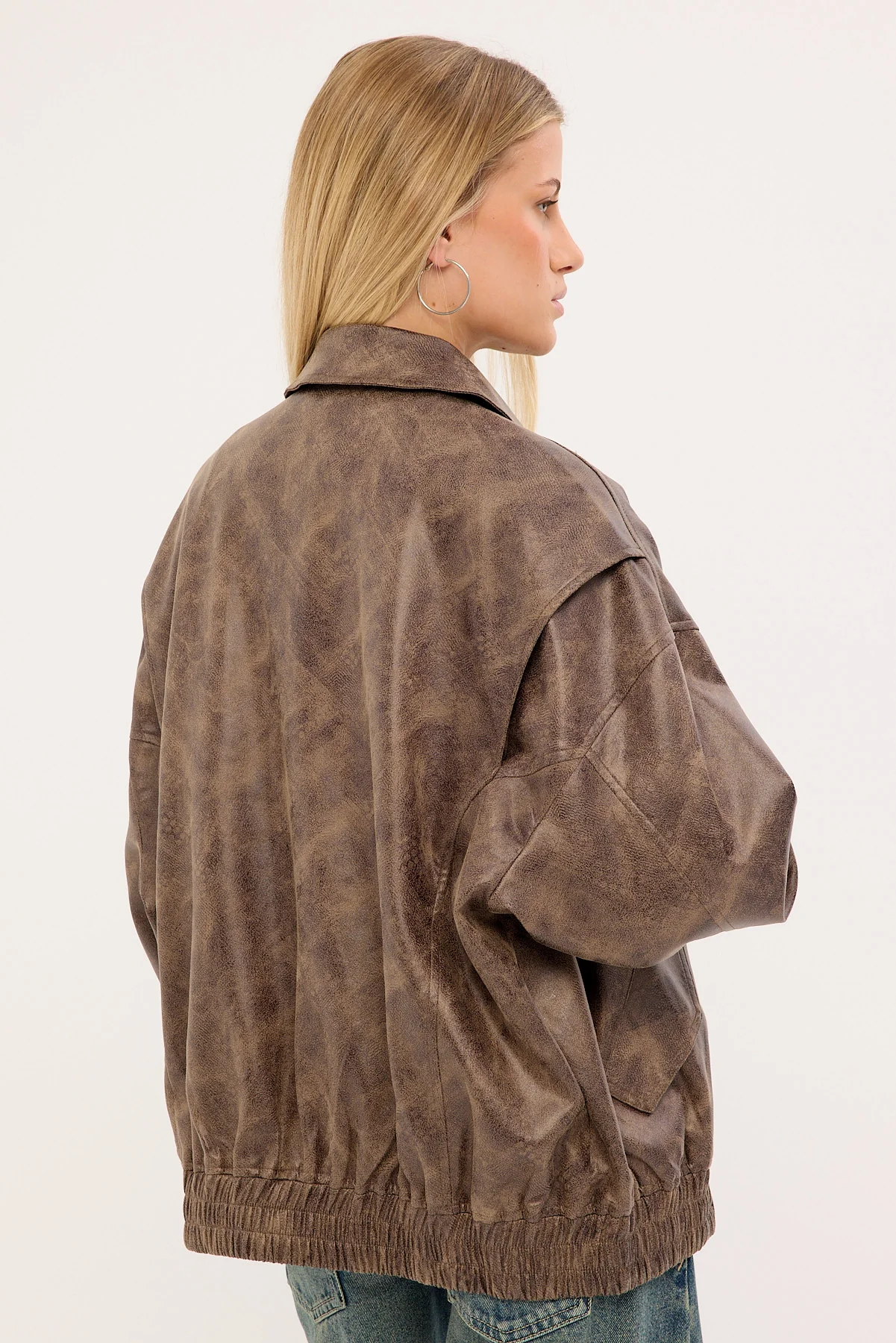 Lioness Kenny Bomber Brown Vintage - Image 4