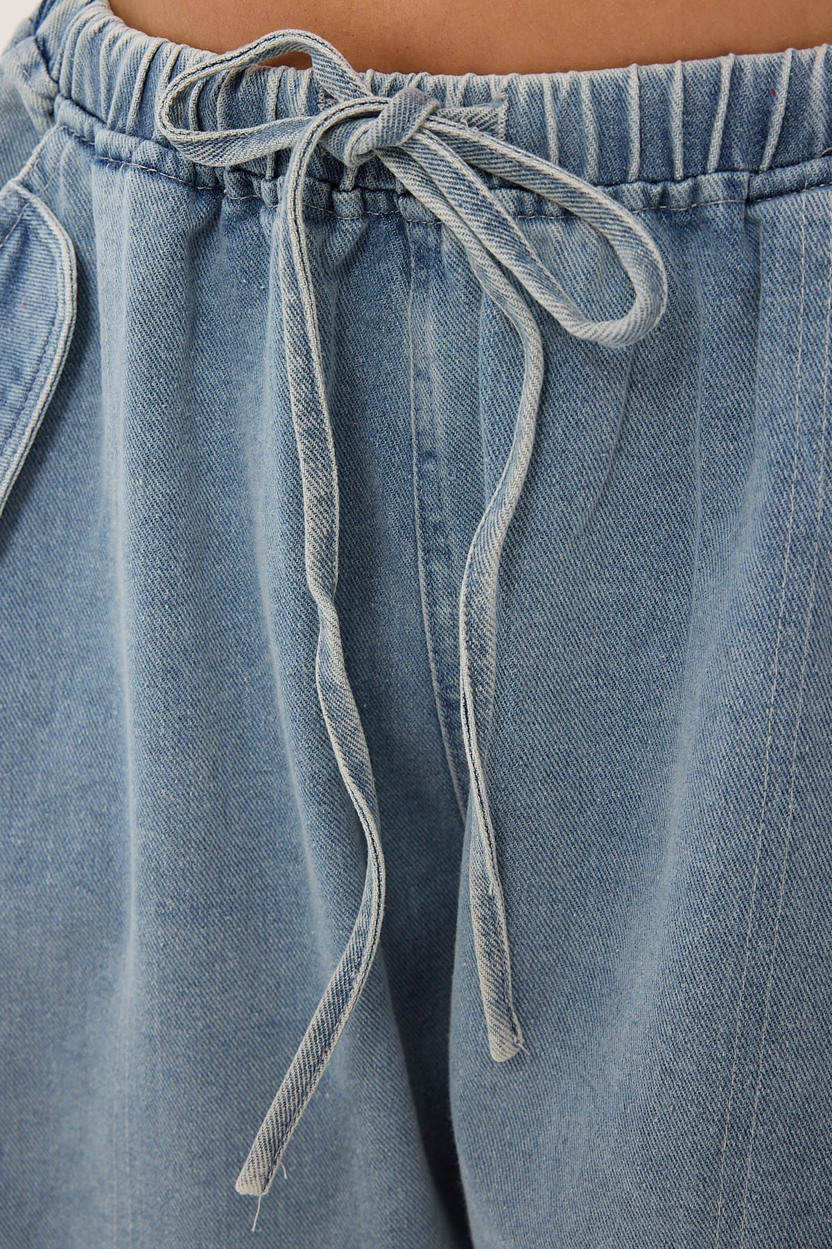 Neovision Shadow Realm Wide Leg Pant Light Blue Denim - Image 5