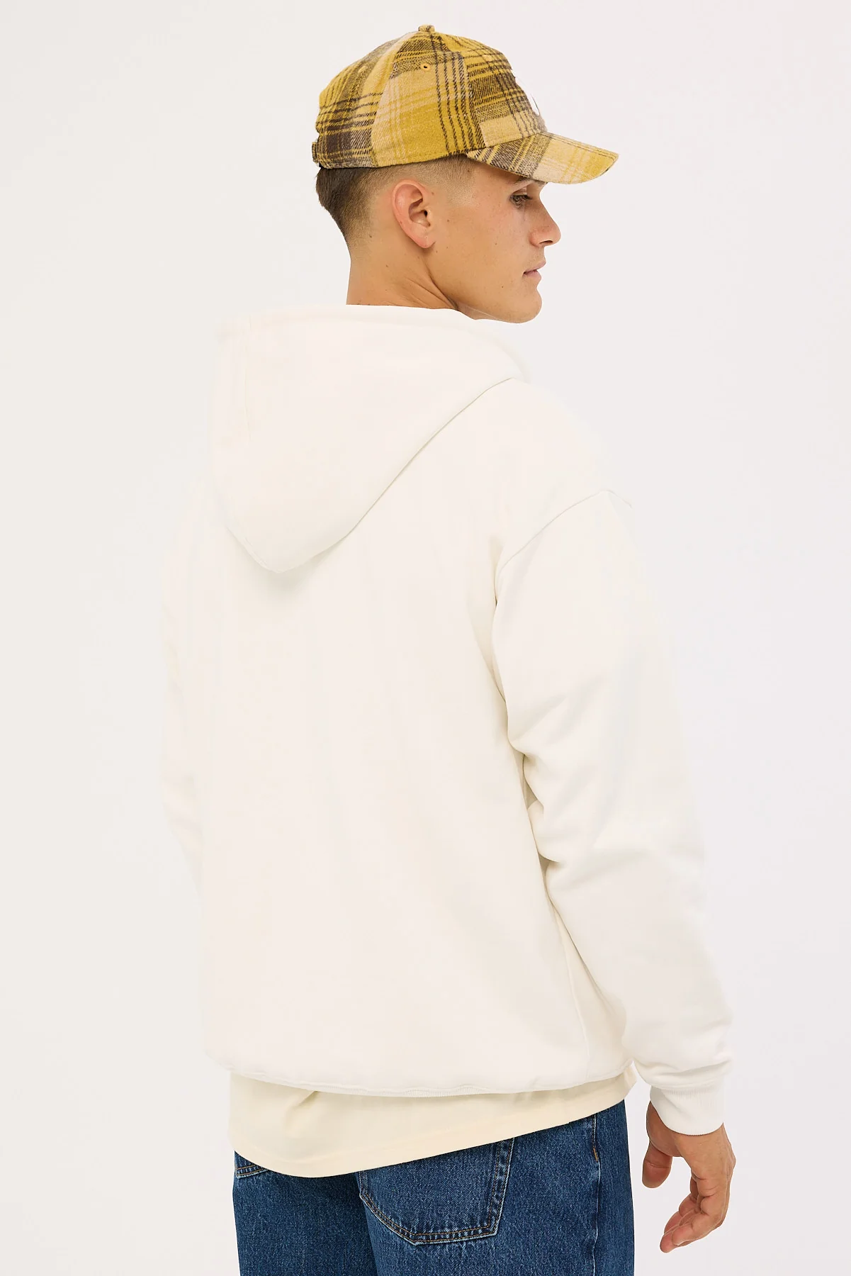 Open Archive Boxy Hoodie Off White - Image 5