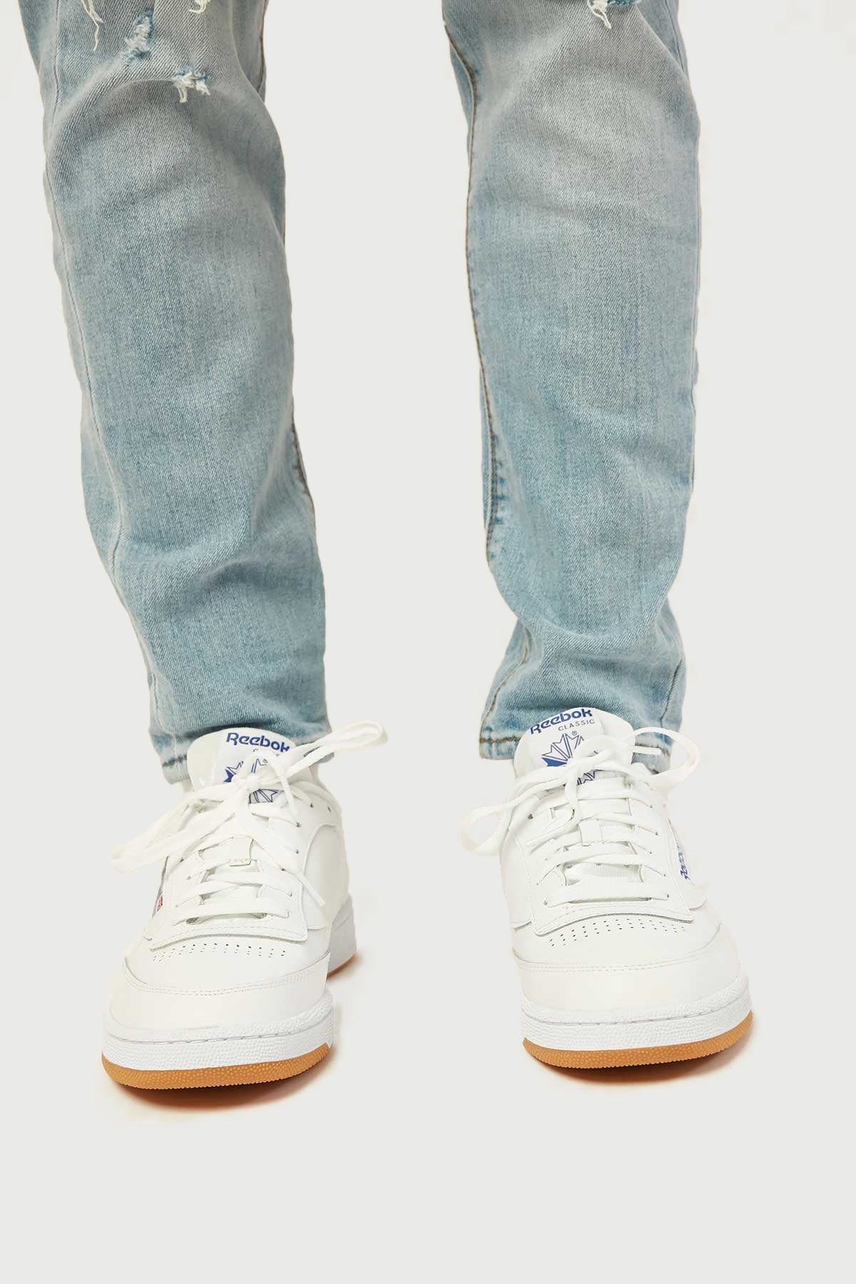 Reebok Club C 85 White/Royal/Gum - Image 6