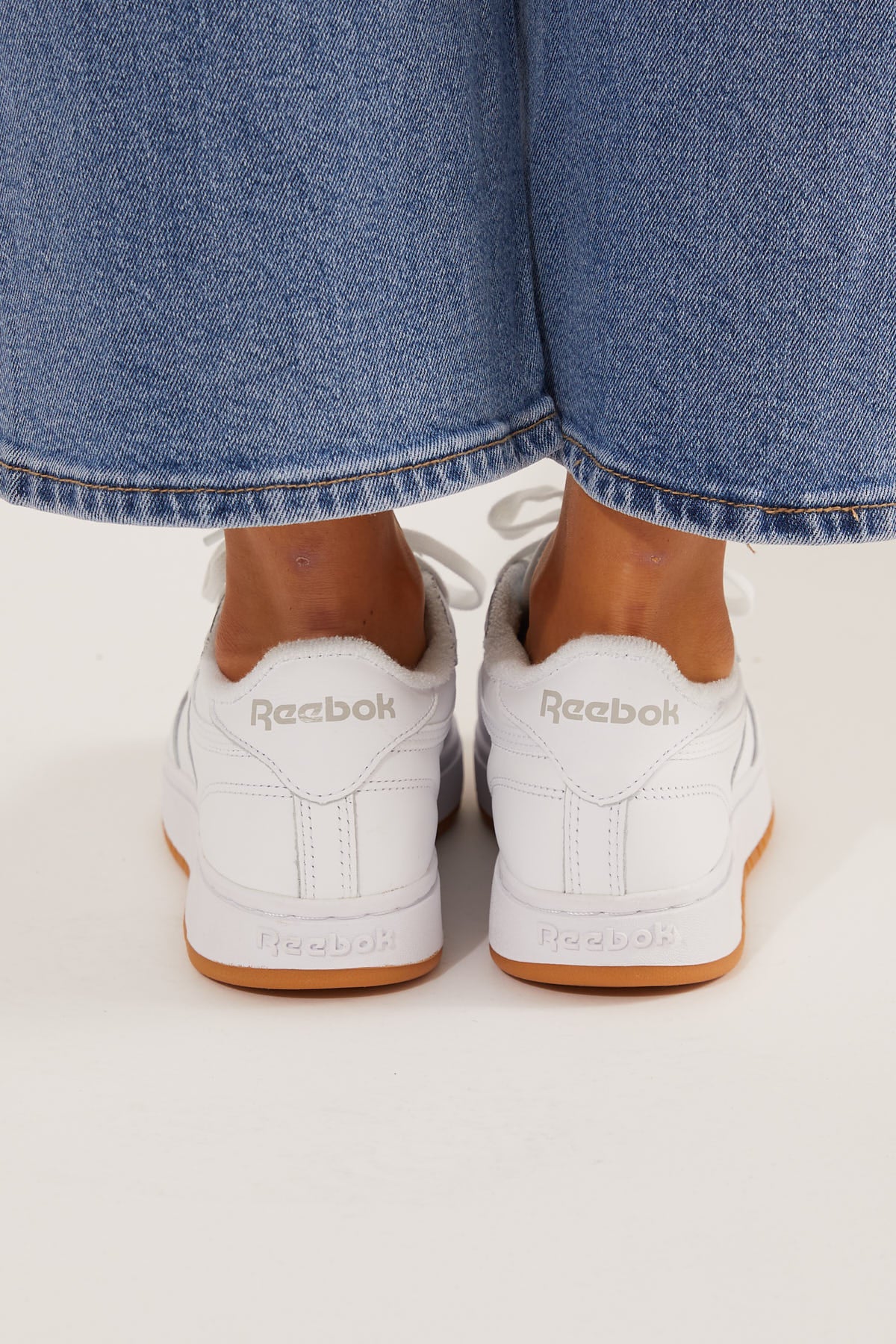 Reebok Club C Double White/Rubber Gum/White - Image 11