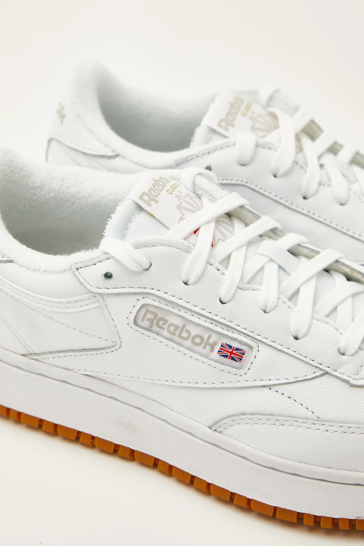 Reebok Club C Double White/Rubber Gum/White - Image 5