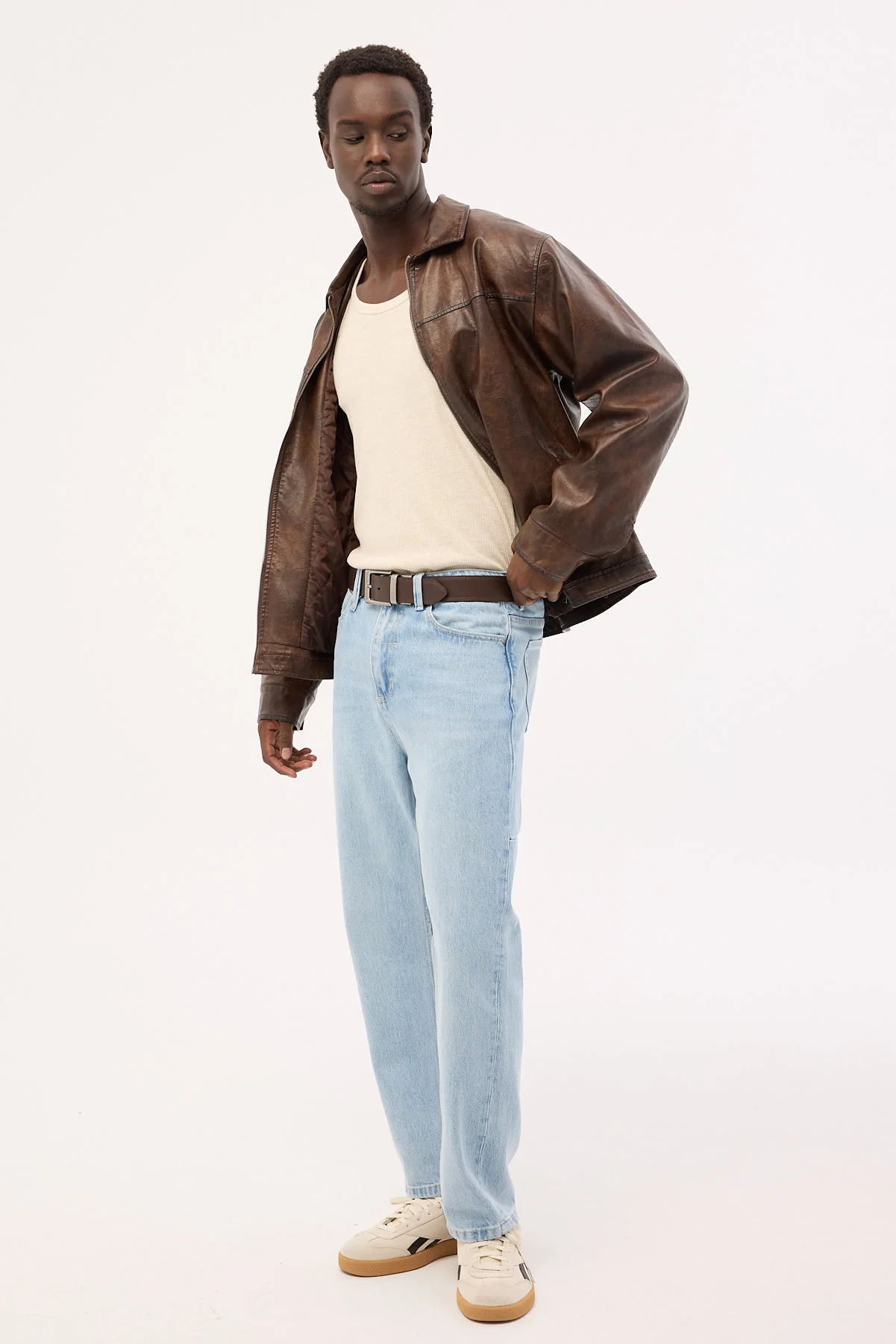 Thrills Slacker Denim Jean Ash Blue - Image 3