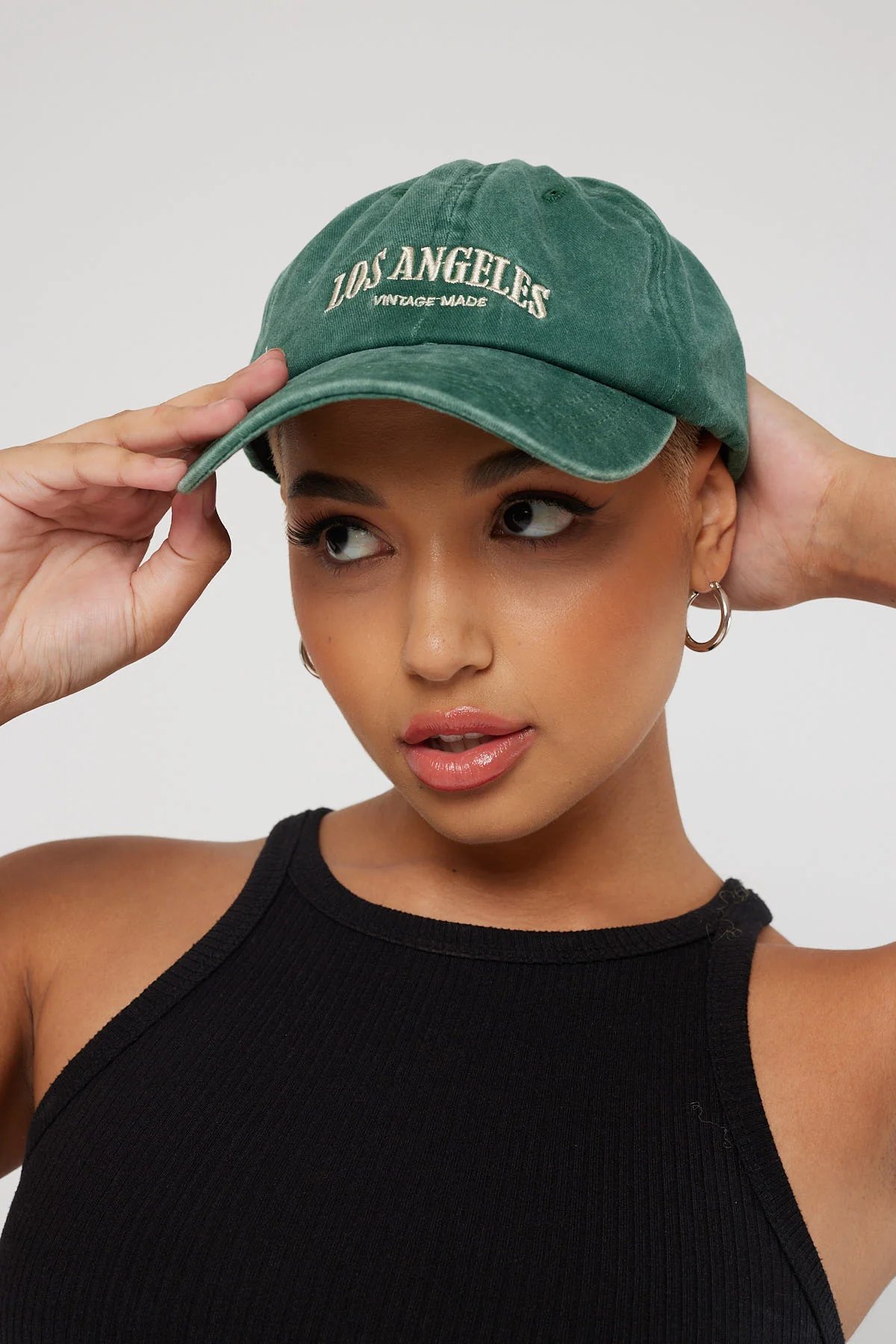 Token Washed Los Angeles Cap Green - Image 5