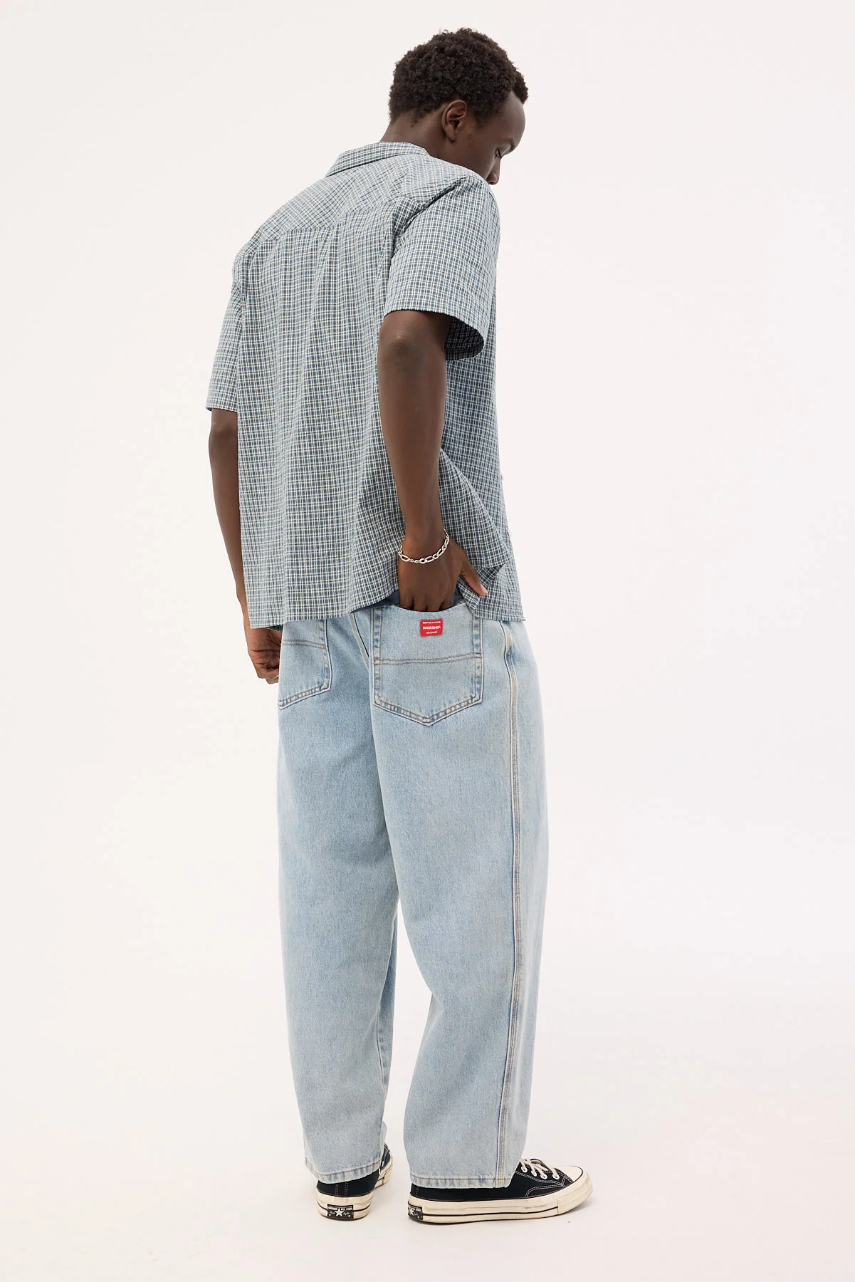 Worship Big Dawgs Jean Worn Blue - Image 3